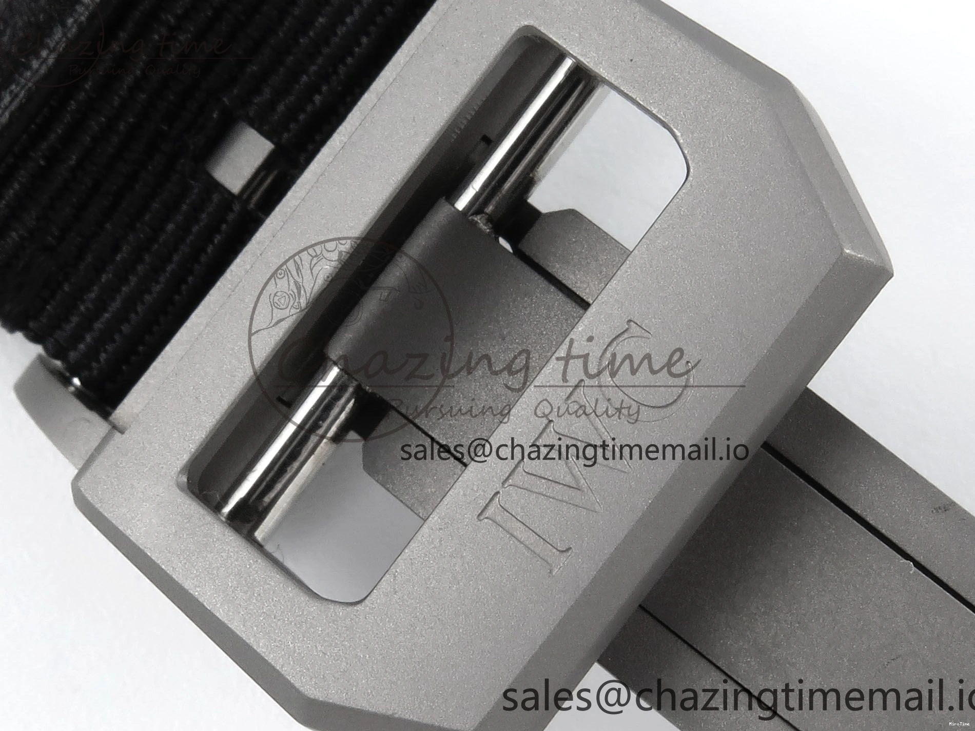 MIROTIME 1229 Durable Pilot Top Gun IW326901 M+F 1:1 Best Edition Black Dial on Black Nylon Strap MY 7003